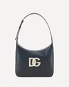 Dolce & Gabbana Leather Tote Bag With Logo Plaque In Black