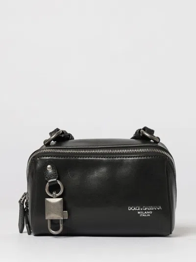 Dolce & Gabbana Shoulder Bag Men  In Black