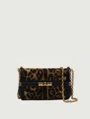 Dolce & Gabbana Marlene City Mini Bag With Thread Embroidery In Black