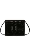 DOLCE & GABBANA DOLCE & GABBANA SHOULDER BAG IN GLOSSY CALFSKIN LEATHER WITH 'DG' LOGO