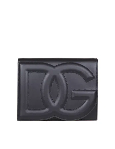 DOLCE & GABBANA DOLCE & GABBANA SHOULDER BAG IN LEATHER