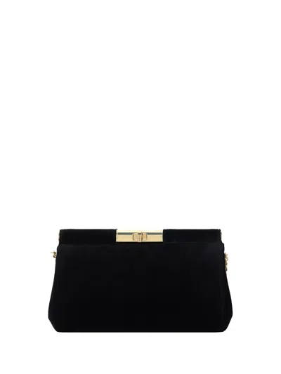 Dolce & Gabbana Dolce&gabbana Small Black Marlene Shoulder Bag