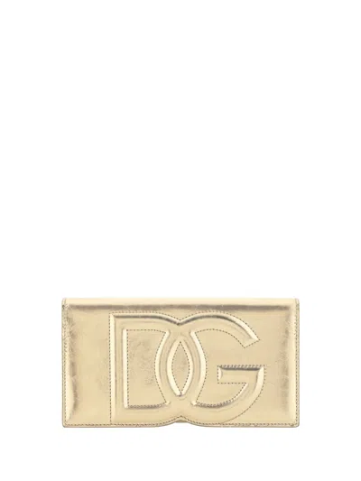 Dolce & Gabbana Shoulder Bag In Oro