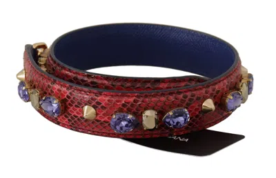 Dolce & Gabbana Shoulder Bag Strap In Red