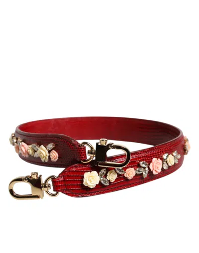 Dolce & Gabbana Shoulder Bag Strap In Red