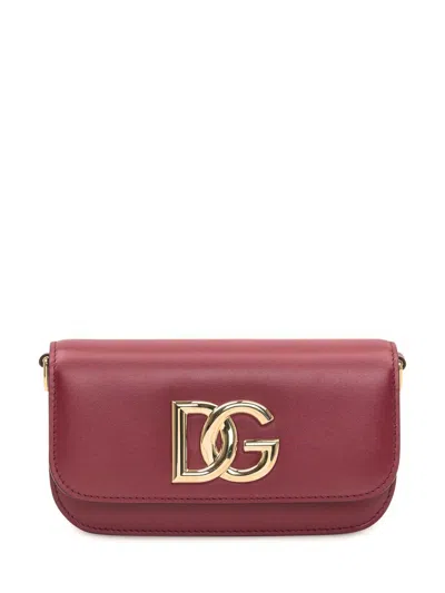 Dolce & Gabbana Shoulder-bag-tracking In Red