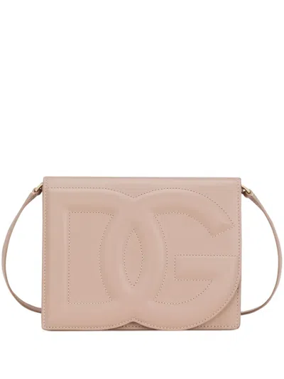 DOLCE & GABBANA SHOULDER BAG WITH DG LOGO