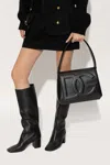 Dolce & Gabbana Shoulder Bag With Logo In Black