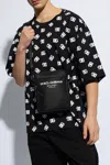 Dolce & Gabbana Shoulder Bag With Logo In Black
