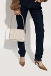 Dolce & Gabbana Shoulder Bag With Logo In Cream