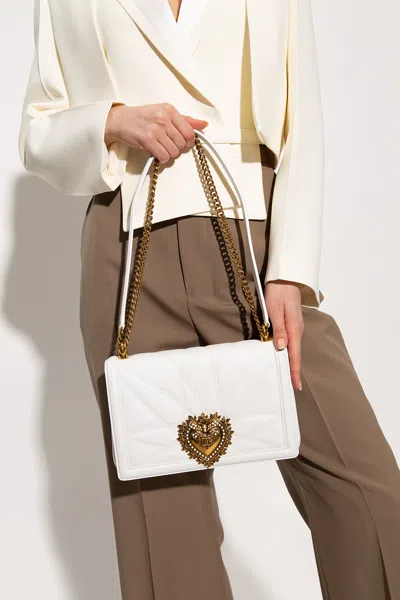 DOLCE & GABBANA DOLCE & GABBANA SHOULDER BAG WITH LOGO