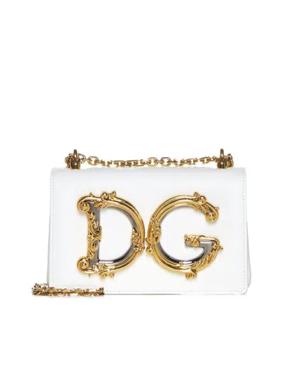 Dolce & Gabbana Shoulder Bags In White