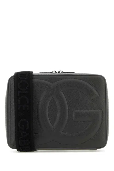 Dolce & Gabbana Shoulder Bags In Gray