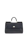 Dolce & Gabbana Medium My Sicily Bag In Black
