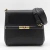 Dolce & Gabbana Marlene City Grained Leather Shoulder Bag In Black