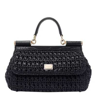 Dolce & Gabbana Shoulder Bags In Black