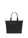 Dolce & Gabbana Structured Tote Bag With Metal Hardware And Top Handles In Black