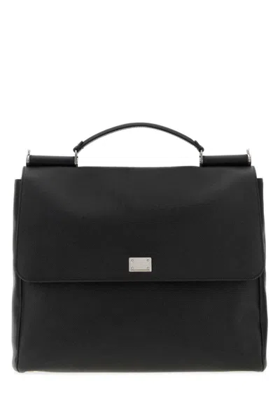 Dolce & Gabbana Shoulder Bags In Black