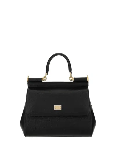 Dolce & Gabbana Shoulder Bags In Black