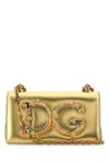Dolce & Gabbana Dg Girls Metallic Crossbody Bag In Orochiaroorochiar