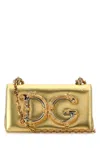 Dolce & Gabbana Dg Girls Metallic Crossbody Bag In Orochiaroorochiar