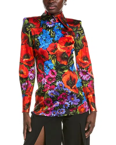 DOLCE & GABBANA DOLCE & GABBANA SHOULDER PAD SHIRT