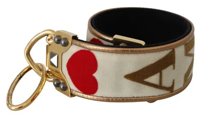 Dolce & Gabbana Shoulder Strap In Gold