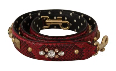Dolce & Gabbana Shoulder Strap In Red