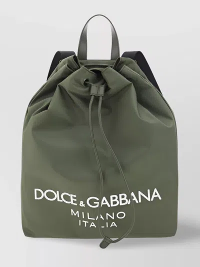 Dolce & Gabbana Shoulder Strap Top Handle Backpack