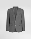 Dolce & Gabbana Linen Single-breasted Blazer
