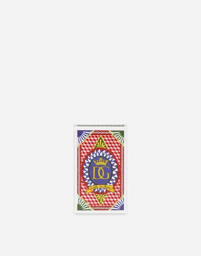 Dolce & Gabbana Sicilian Briscola Playing Cards In Multi
