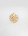 Dolce & Gabbana Sicilian Gentlemen Brooch In Gold
