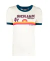 Dolce & Gabbana Sicilian-print Crew Neck T-shirt In Multicolor