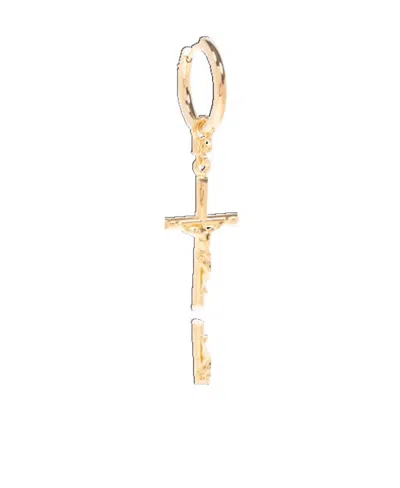 Dolce & Gabbana Sicilly Dangle Ear Cuff In Yellow