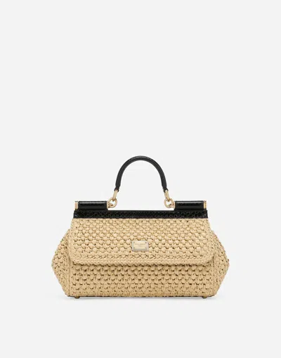 DOLCE & GABBANA ELONGATED SICILY HANDBAG