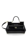 Dolce & Gabbana Sicily Small Handbag In Black