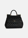 Dolce & Gabbana 'sicily' Black Leather Bag In Black