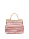 Dolce & Gabbana Sicily Box Top-handle Bag In Pink