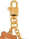 Dolce & Gabbana Sicily Cassata Keychain Charm In Gold