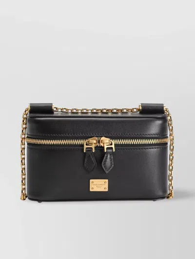 DOLCE & GABBANA SICILY CROSSBODY BAG CHAIN STRAP ADJUSTABLE