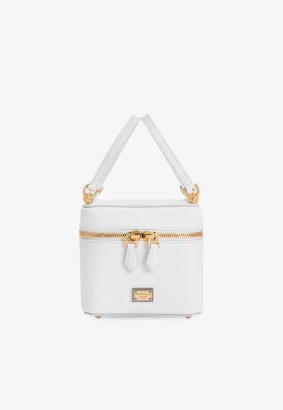 DOLCE & GABBANA SICILY CUBE VANITY TOP HANDLE BAG