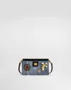 Dolce & Gabbana Sicily Denim Phone Bag In Multi