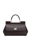 Dolce & Gabbana Sicily Elongated Calfskin Handbag