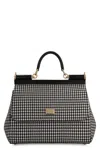 Dolce & Gabbana Sicily Grande Handbag In White
