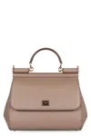 Dolce & Gabbana Sicily Grande Leather Handbag