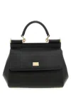 Dolce & Gabbana Sicily Medium Hand Bags In Black