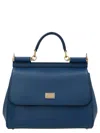 Dolce & Gabbana Dolce&gabbana Blue Royal Sicily Small Handbag