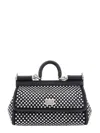 Dolce & Gabbana Small Sicily Handbag In Black
