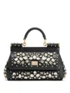 Dolce & Gabbana Sicily Handbag In Black