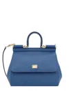 Dolce & Gabbana Dolce&gabbana Blue Royal Sicily Small Handbag In Blue